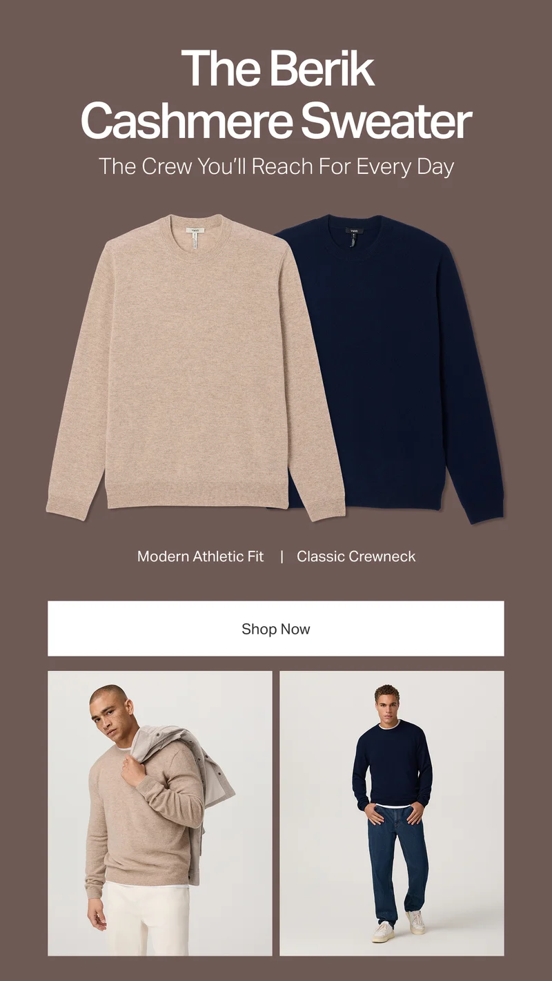The Berik Cashmere Sweater