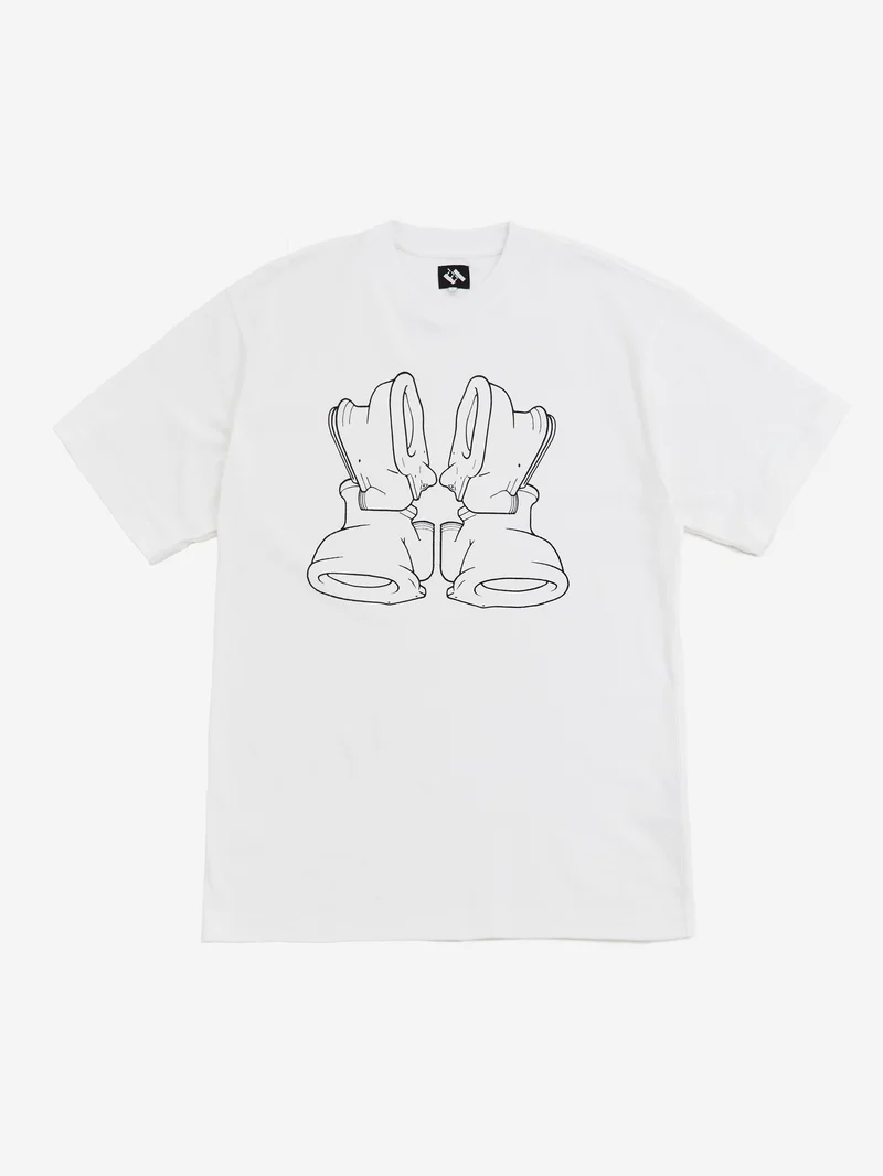 Image of The Trilogy Tapes TTT Sanitary Date T-Shirt - White
