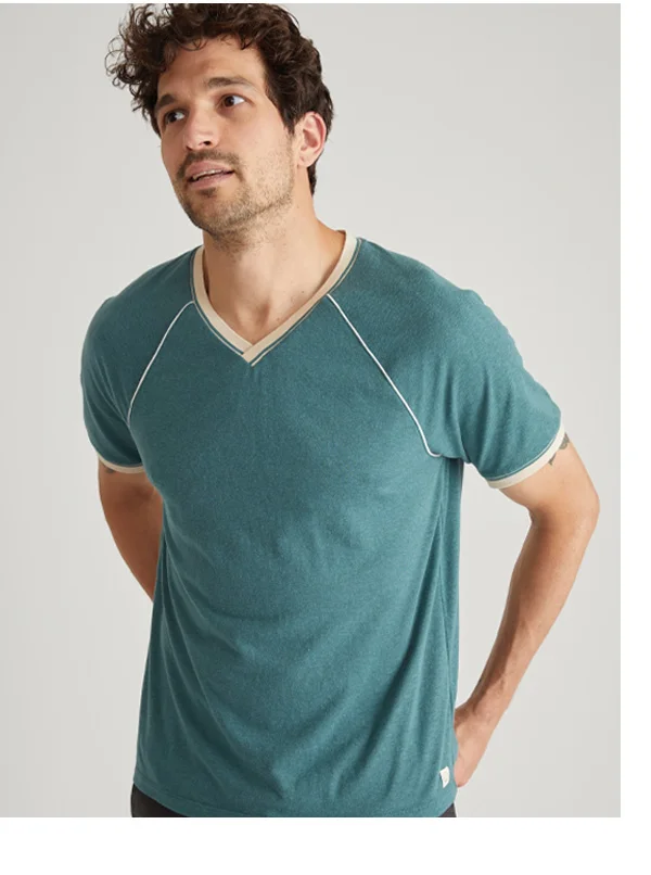 Varsity V-Neck Tee