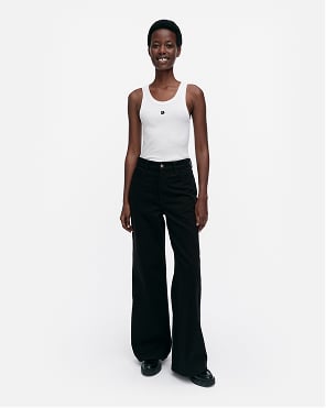 Maridenim wide in black