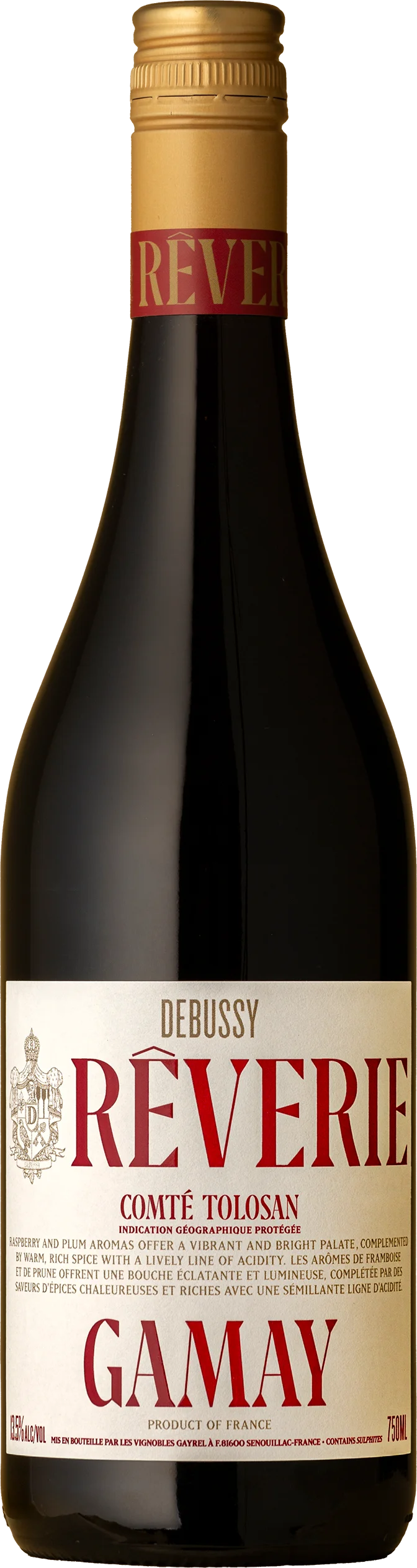 Image of Debussy <br> Rêverie Gamay 2024