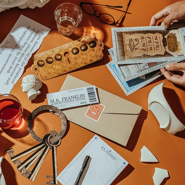 Curious Correspondence: Puzzle Escape Room Games