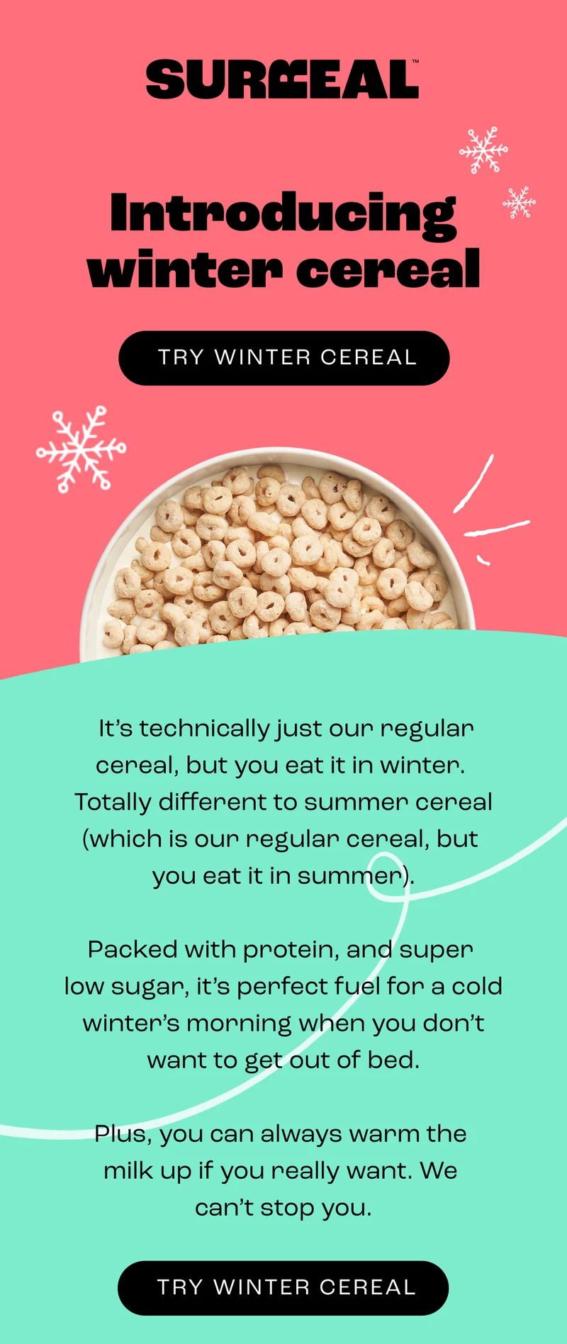 Introducing winter cereal