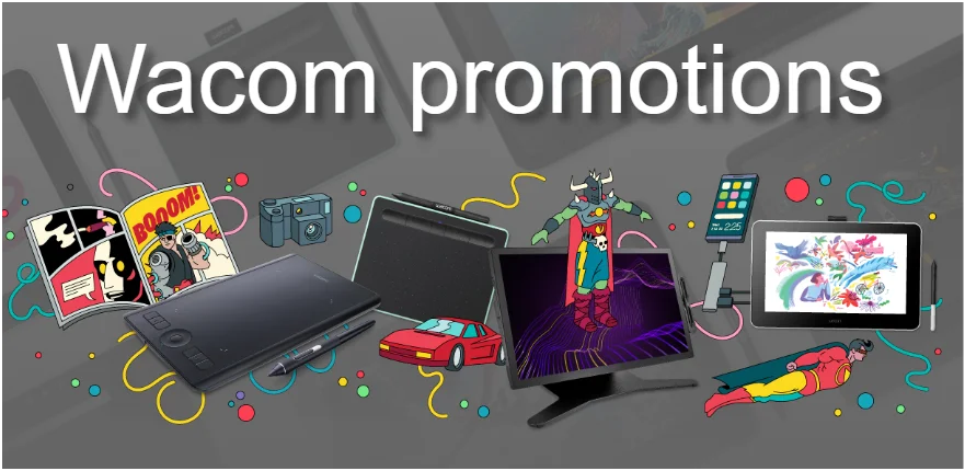 Wacom Promotions