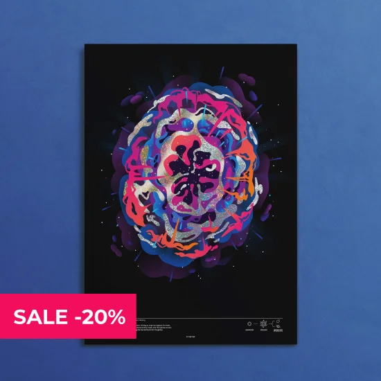 Supernova Poster - 20% Off