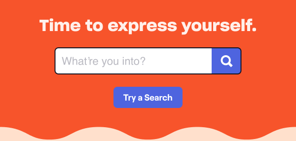 Time to express yourself.