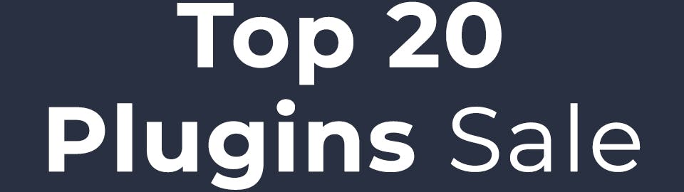 Top 20 Plugins Sale