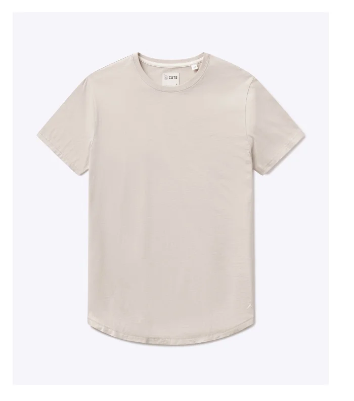 Featherlight Pima Tee - Clay