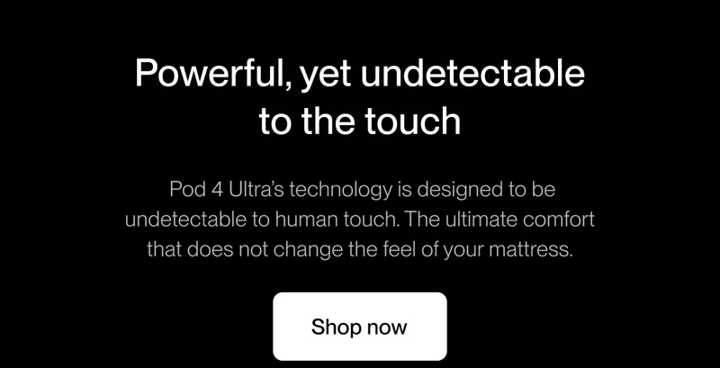 Powerful, yet undetectable to the touch