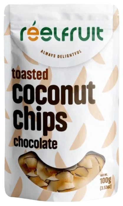 Image of ReelFruit Toasted Coconut Chips - Chocolate
