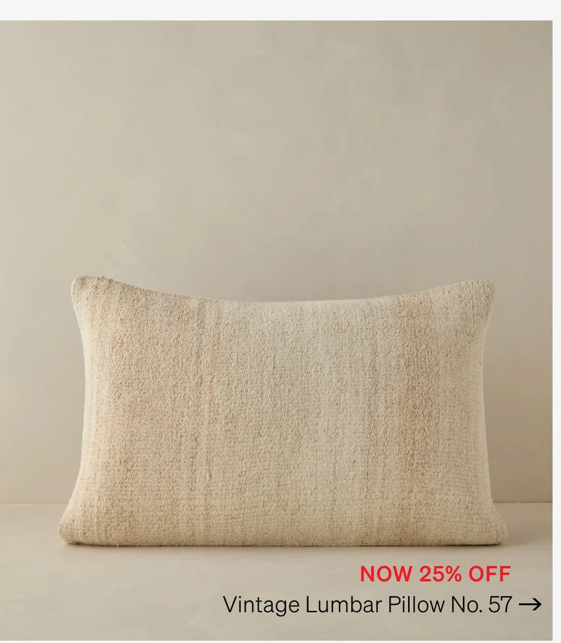 Shop Vintage Pillow No. 57