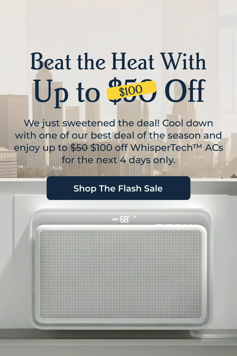 Beat the heat with up to $100 off | Shop the Flash Sale