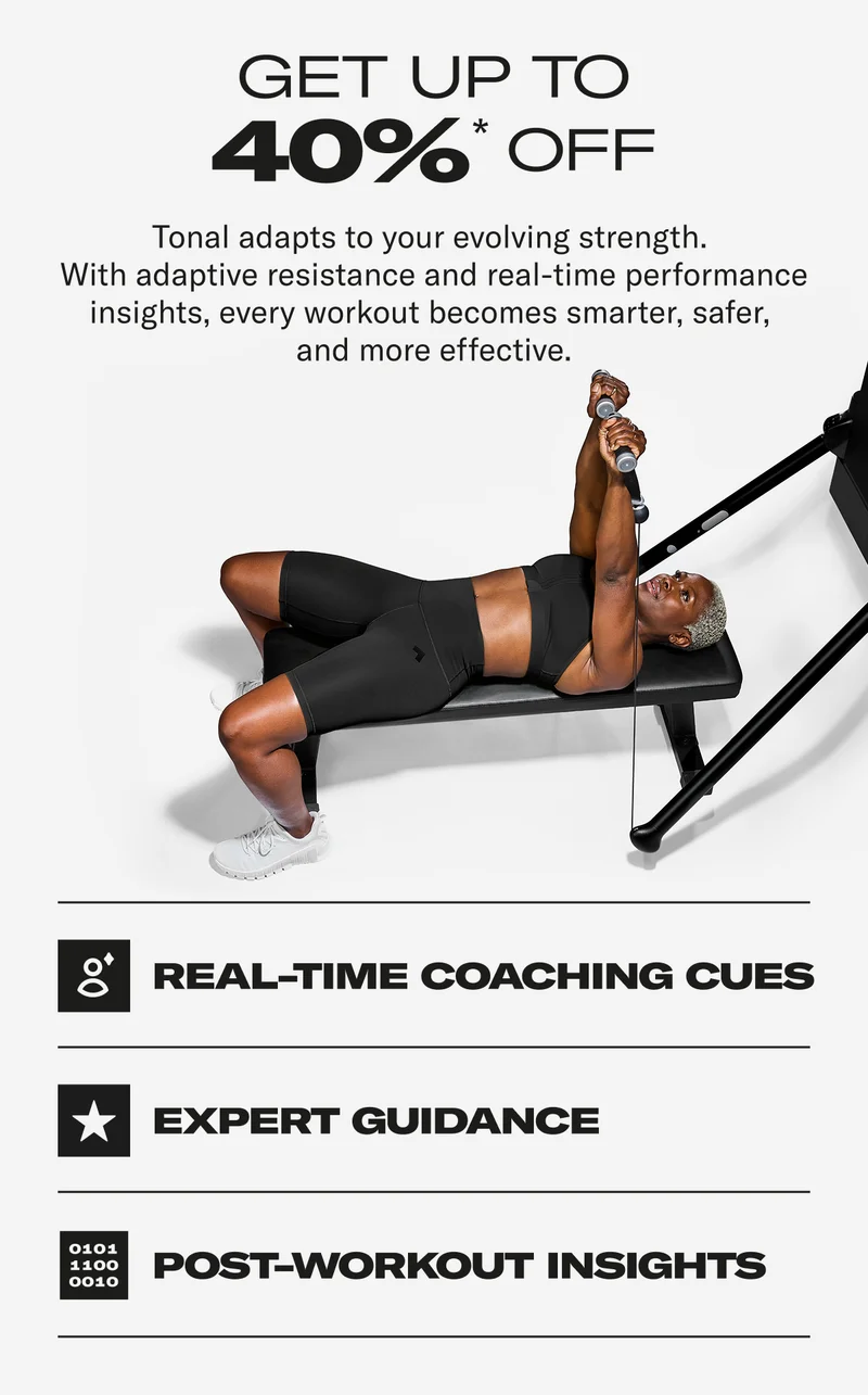Bring home the all-in-one smart strength system. Get $1,200 off. Shop Now