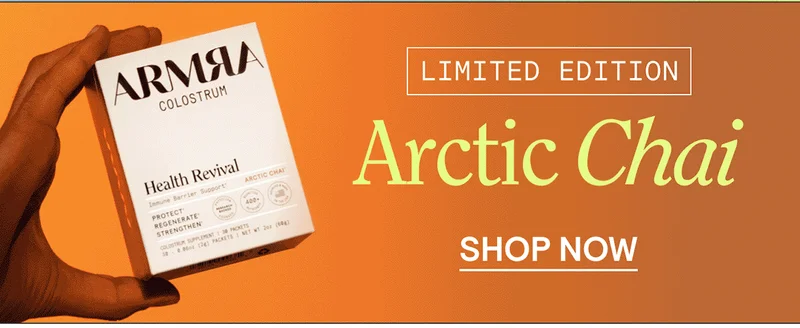 Limited Edition. Arctic Chai. Shop Now