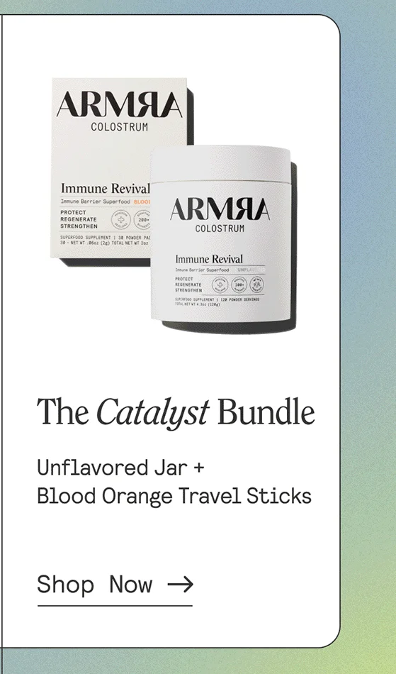 The Catalyst Bundle | Unflavored Jar + Blood Orange Travel Sticks. Shop Now