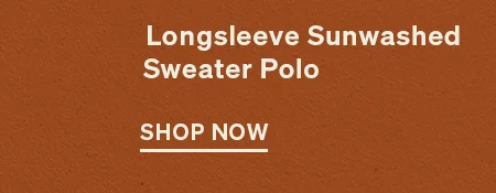 Sunwashed Sweater Polo