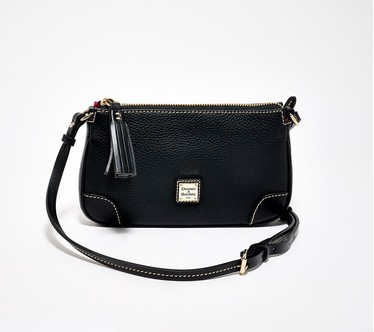 Dooney & Bourke Pebble Leather Slim Crossbody