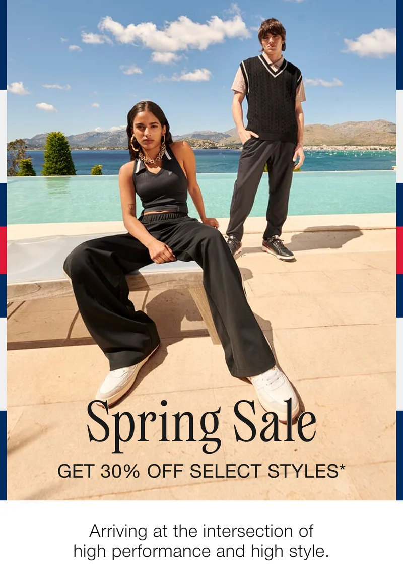 Spring Sale Get 30% Off Select Styles*