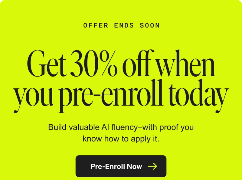 40% off ends tonight - Final Hours. Enroll Now.