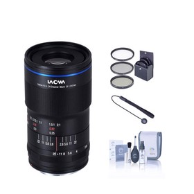 Venus Laowa 100mm f/2.8 2x Ultra Macro APO Lens for Canon EF w/Accessories Kit