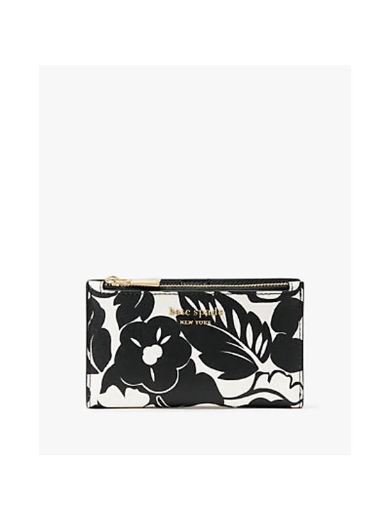 Morgan Tropical Foliage Small Slim Bifold Wallet