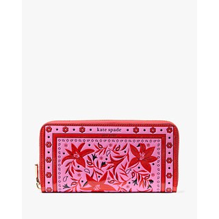 Morgan Bandana Zip-Around Continental Wallet