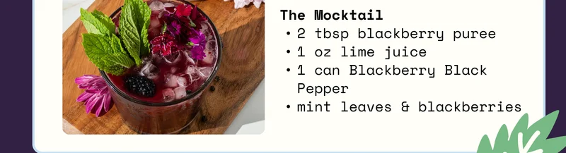mocktail recipe