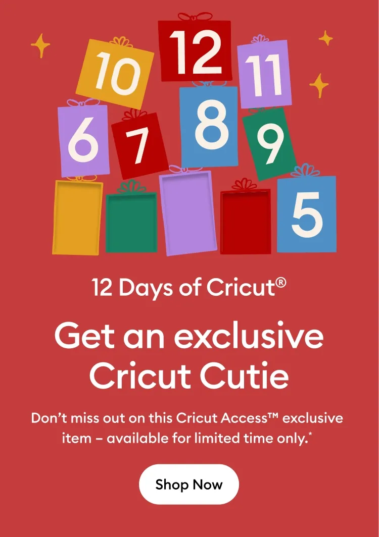 12 Days of Cricut.