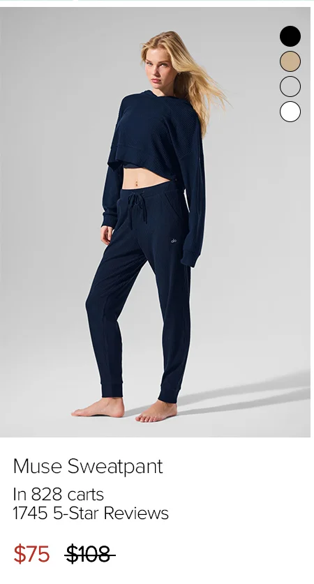Muse Sweatpant In 828 carts. 1745 5 Star Reviews