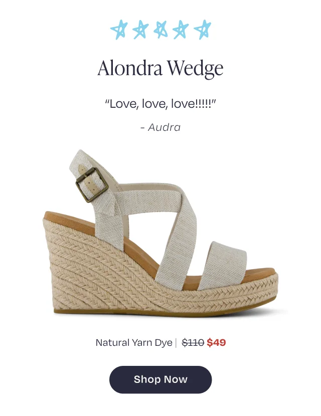Alondra Wedge Sandal - Image