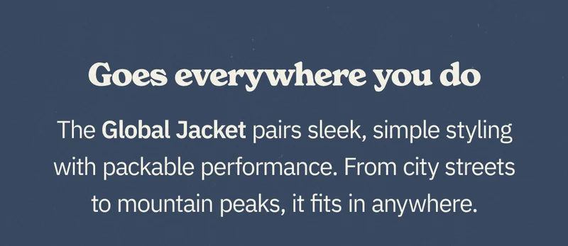 Shop Global Jacket
