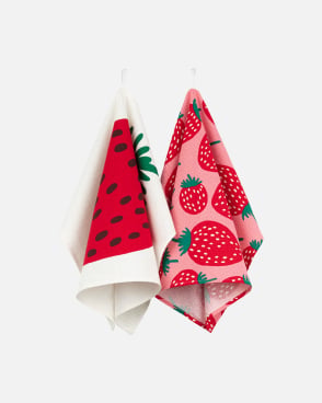 Mansikka Tea towel 2 pcs Mansikka Tea towel 2 pcs
