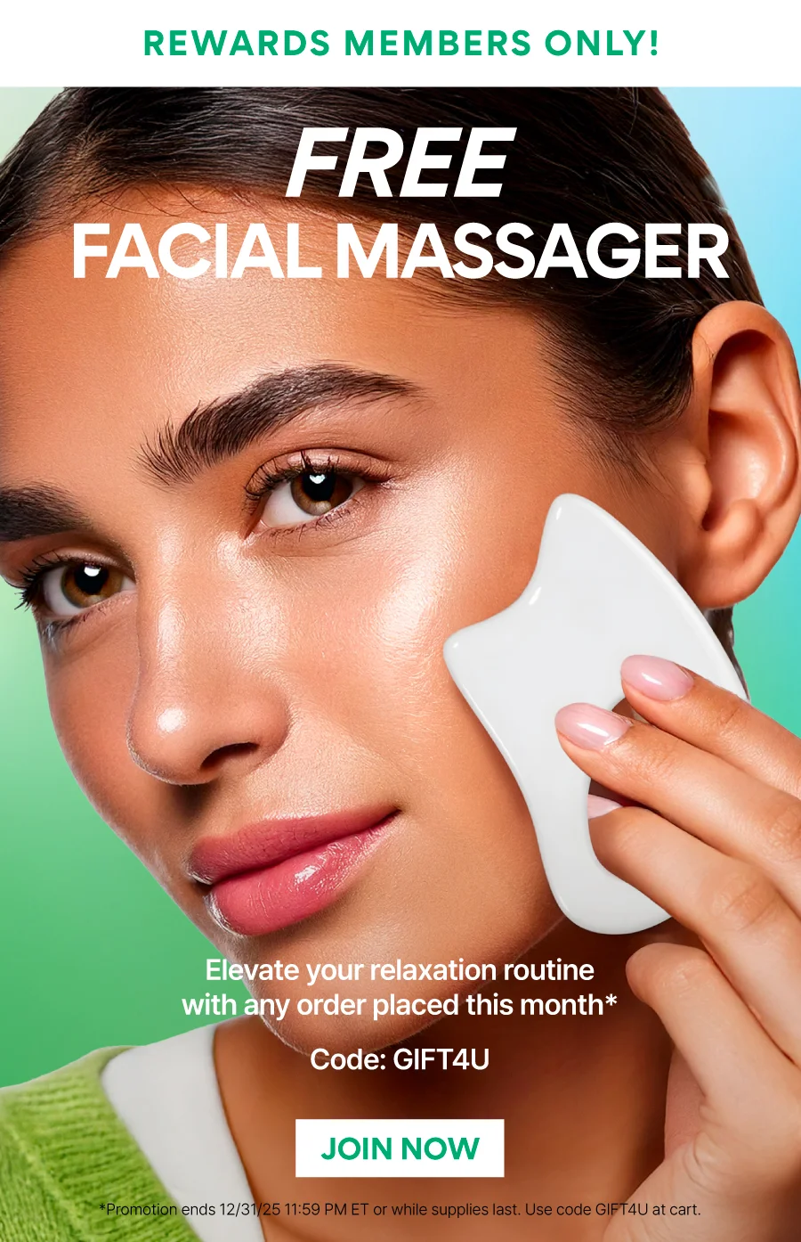 FREE FACIAL MASSAGER