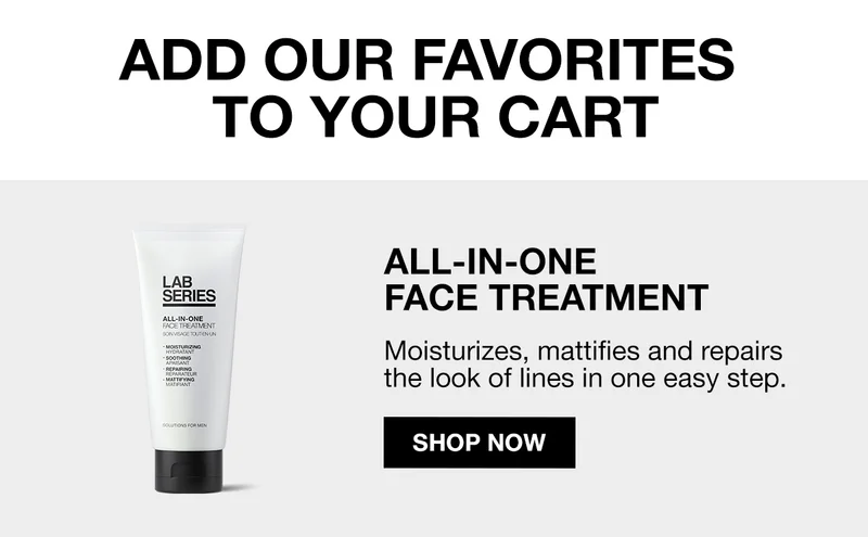 ADD OUR FAVORITES TO YOUR CART | ALL-IN-ONE | FACE TREATMENT | Moisturizes, mattifies and repairs the look of lines in one easy step. | SHOP NOW