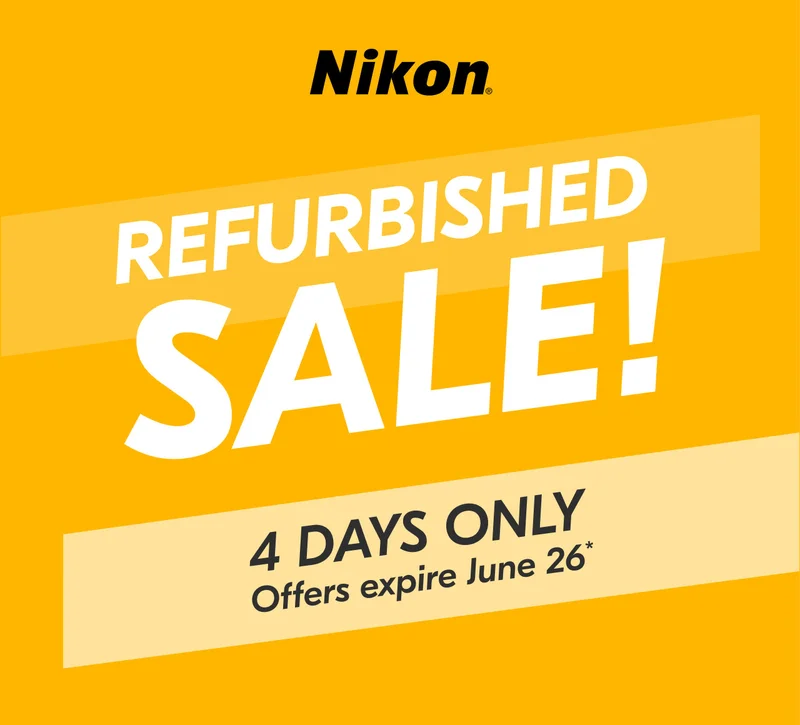 Nikon | Refurbished Sale! | Four Days Only - Offer expires June 26*