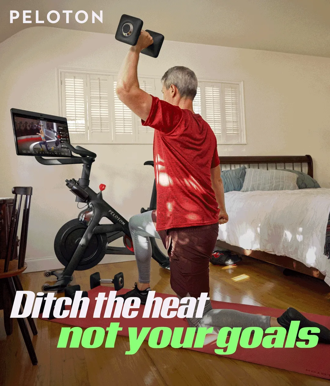 Ditch the heat not your goals