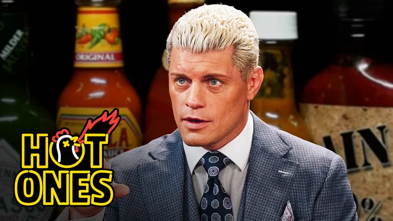 Cody Rhodes on Hot Ones.