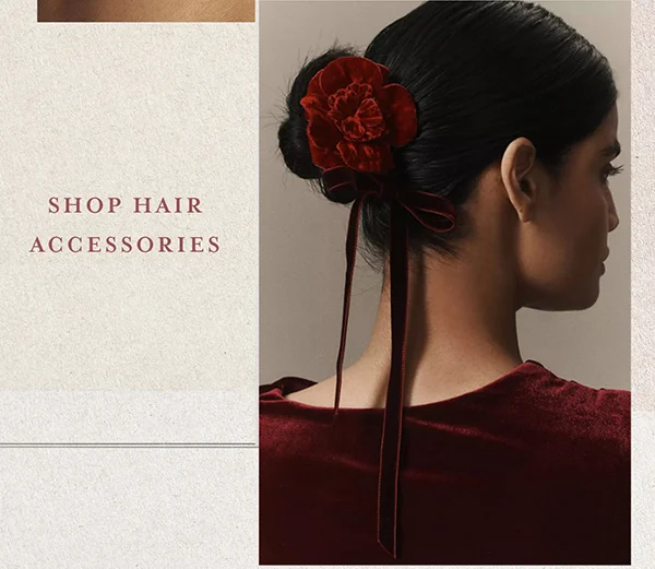 shop hair accessories