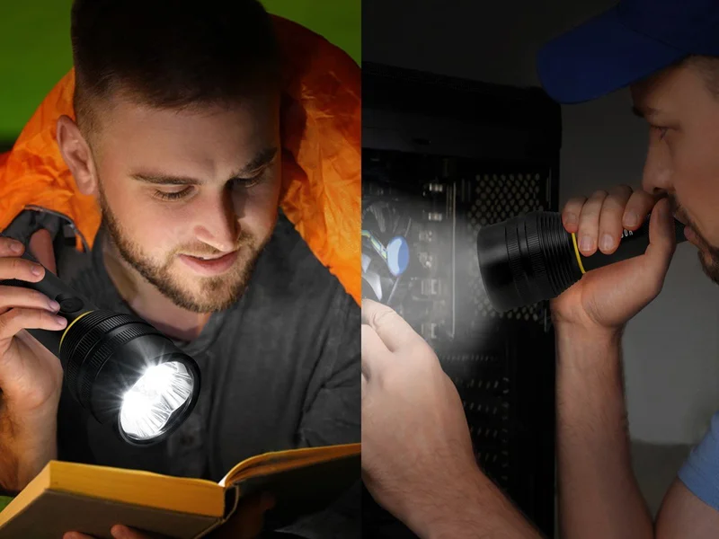 Pure Outdoor IPX4-rated Water Resistant LED Flashlight