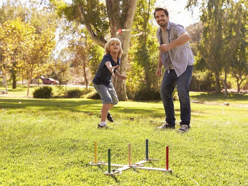 Pure Outdoor Large Ring Toss Game for Kids & Adults