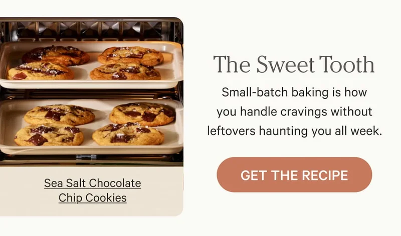 Sea Salt Chocolate Chip Cookies | The Sweet Tooth | Get the Recipe