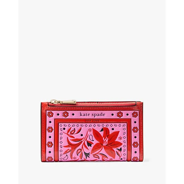 Morgan Bandana Small Slim Bifold Wallet