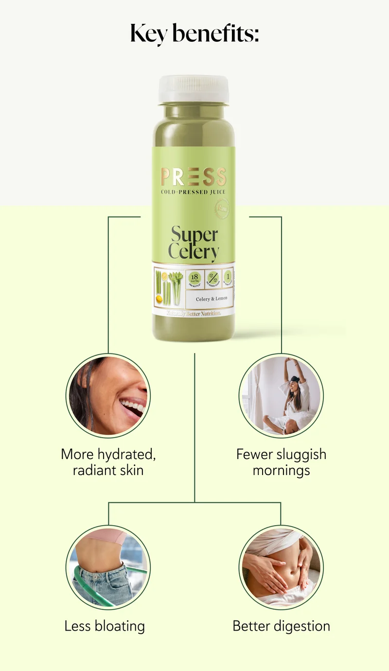 Key benefits: ✔️ More hydrated, radiant skin ✔️ Less bloating ✔️ Better digestion ✔️ Fewer sluggish mornings