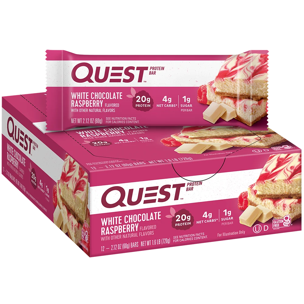 Image of White Chocolate Raspberry Protein Bars