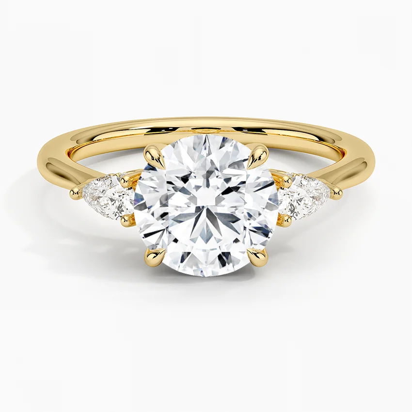 Secret Garden Gallery Three Stone Diamond Ring