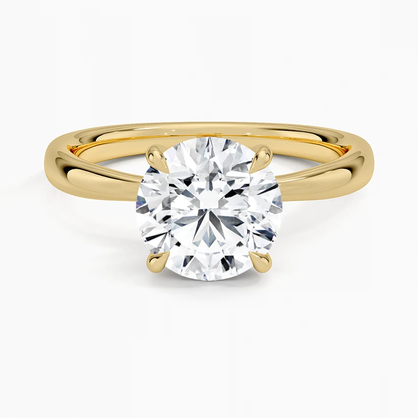 Freesia Solitaire 2.7mm Ring