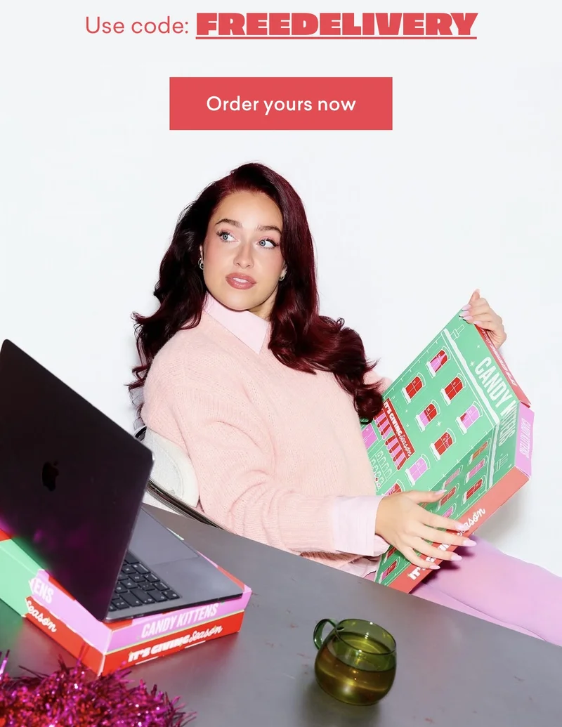 Use code: FREEDELIVERY