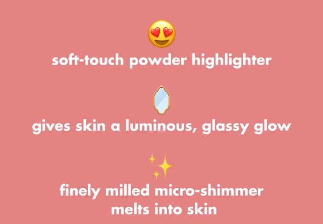 soft-touch powder highlighter