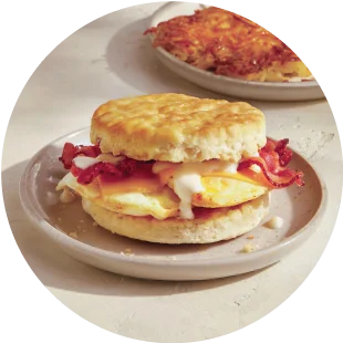 Breakfast Biscuit Sandwich