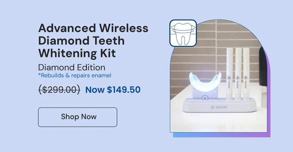 Diamond Advanced Teeth Whitening Kit [SHOP NOW]